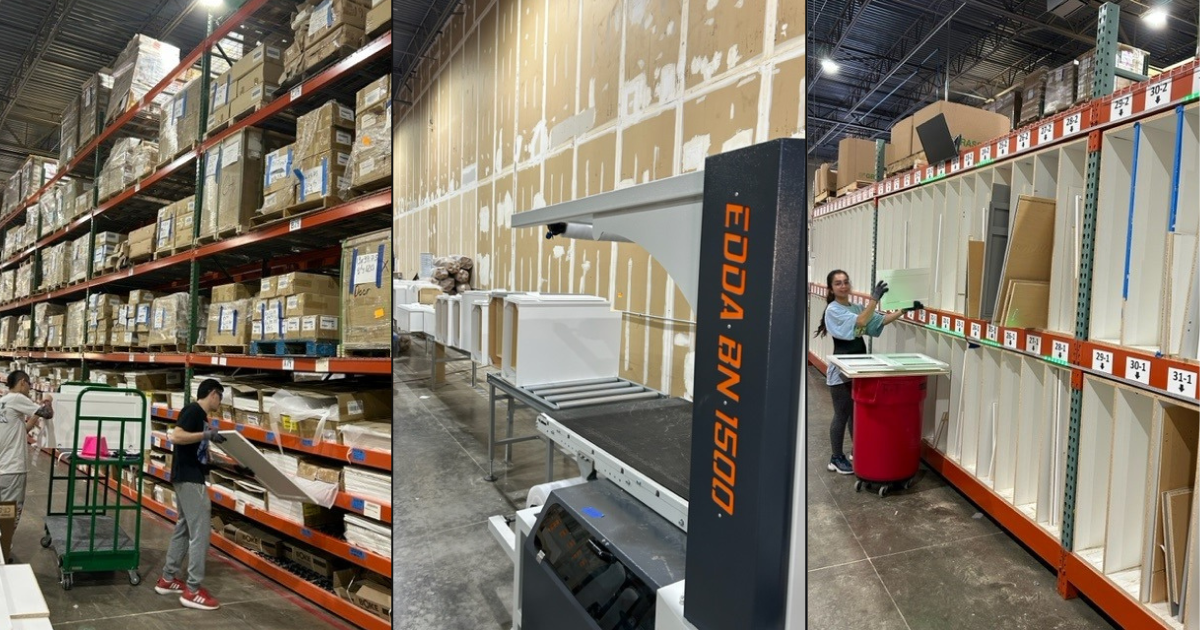 Cabinetry suppliers: Century Cabinets Charlotte Distribution Center