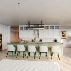 Latest Cabinet Trends 5: Open Shelving & Glass Accents