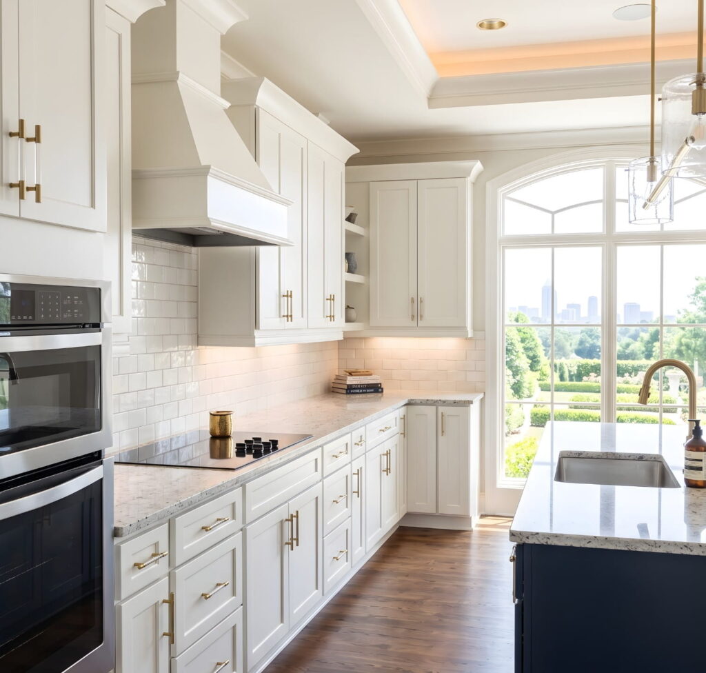Most Popular Kitchen Cabinet Styles for Homes in Florida, Georgia, North Carolina, and South Carolina (White and Gale Force Kitchen)