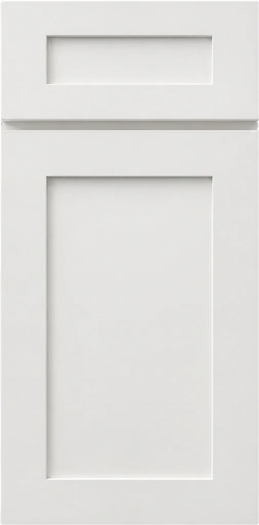 Essentials door in Century White
