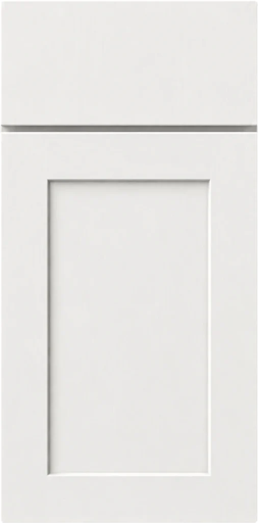 Heritage door in Century White
