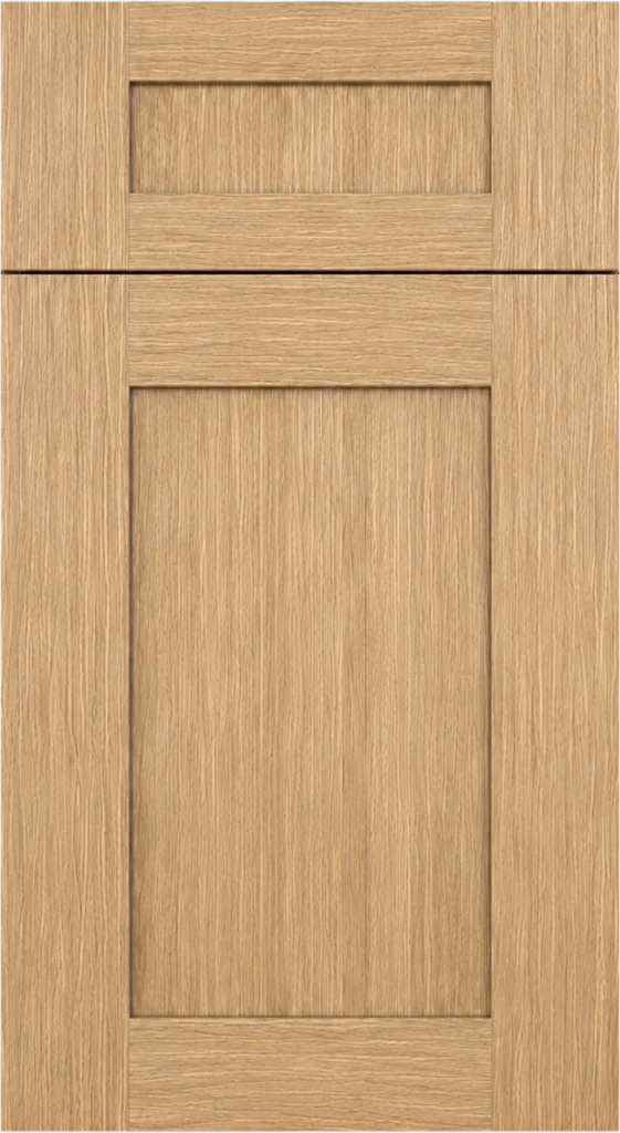 Sawnee door in Natural